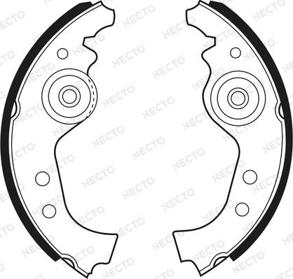 Necto N1055 - Komplet kočnica, bubanj kočnice www.molydon.hr