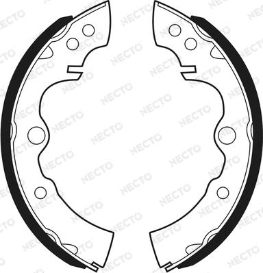Necto N1391 - Komplet kočnica, bubanj kočnice www.molydon.hr