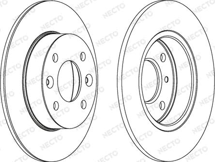 Necto WN405 - Kočioni disk www.molydon.hr