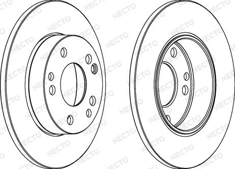 Necto WN407 - Kočioni disk www.molydon.hr