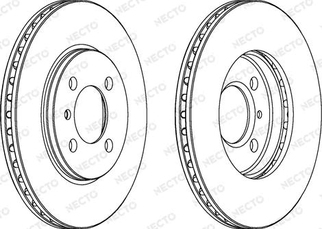 Necto WN433 - Kočioni disk www.molydon.hr