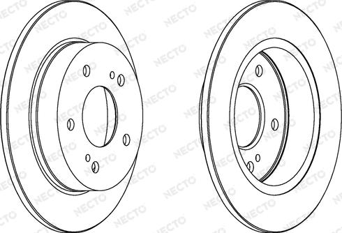 Necto WN594 - Kočioni disk www.molydon.hr