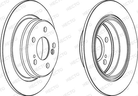 Necto WN590 - Kočioni disk www.molydon.hr
