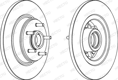 Necto WN578 - Kočioni disk www.molydon.hr