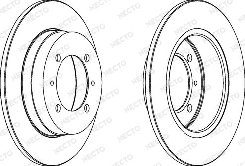 Necto WN607 - Kočioni disk www.molydon.hr