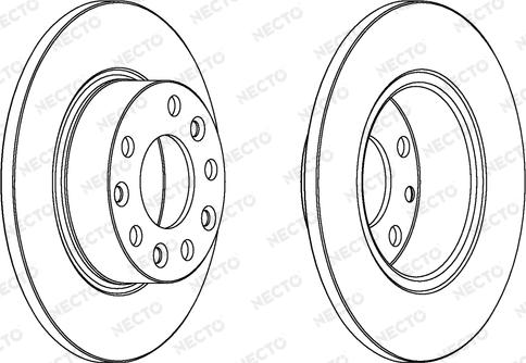 Necto WN612 - Kočioni disk www.molydon.hr