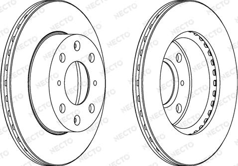 Necto WN638 - Kočioni disk www.molydon.hr