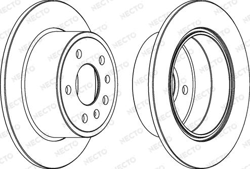 Necto WN624 - Kočioni disk www.molydon.hr
