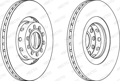Necto WN1492 - Kočioni disk www.molydon.hr