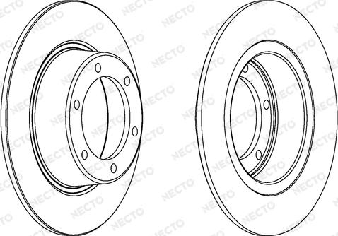 Necto WN144 - Kočioni disk www.molydon.hr