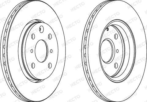 Necto WN1453 - Kočioni disk www.molydon.hr