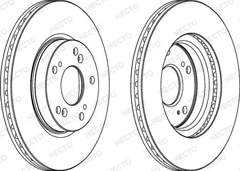 Necto WN1465 - Kočioni disk www.molydon.hr