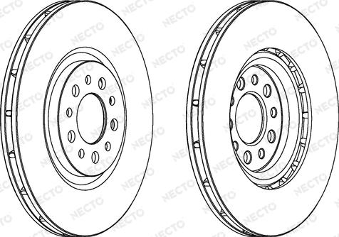 Necto WN1401 - Kočioni disk www.molydon.hr