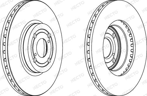 Necto WN1408 - Kočioni disk www.molydon.hr