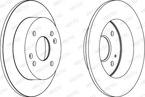 Necto WN1419 - Kočioni disk www.molydon.hr