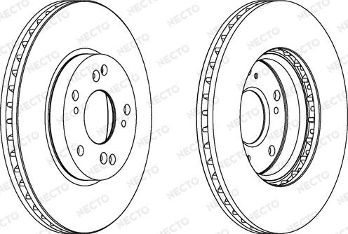 Necto WN1486 - Kočioni disk www.molydon.hr