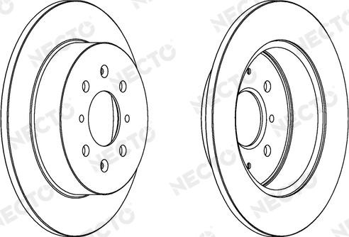Necto WN1424 - Kočioni disk www.molydon.hr