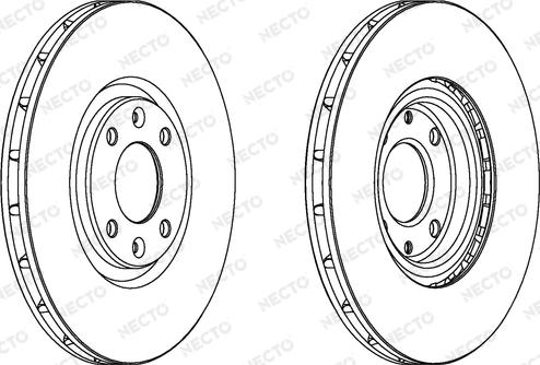 Necto WN1547 - Kočioni disk www.molydon.hr