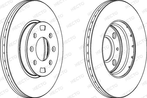 Necto WN1564 - Kočioni disk www.molydon.hr