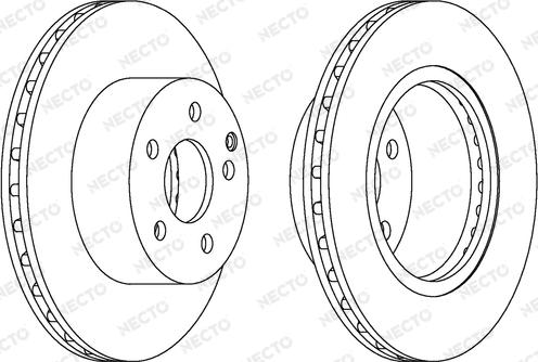 Necto WN1565 - Kočioni disk www.molydon.hr