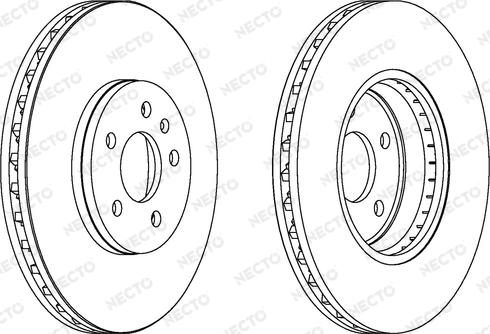 Necto WN1561 - Kočioni disk www.molydon.hr