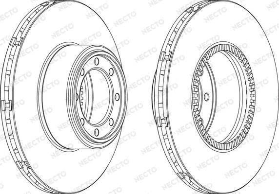 Necto WN1567 - Kočioni disk www.molydon.hr