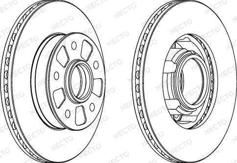 Necto WN1047 - Kočioni disk www.molydon.hr
