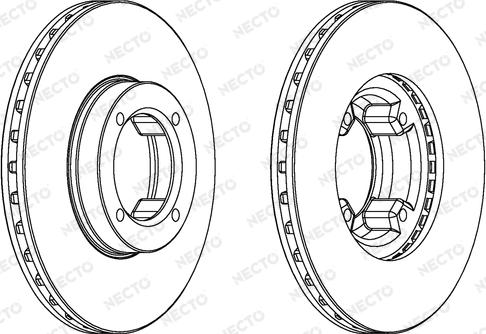 Necto WN1053 - Kočioni disk www.molydon.hr