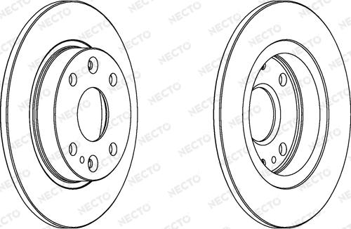 Necto WN1022 - Kočioni disk www.molydon.hr