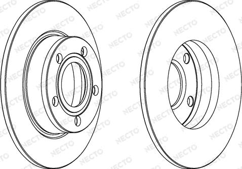 Necto WN1199 - Kočioni disk www.molydon.hr