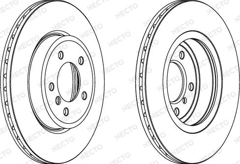 Necto WN1196 - Kočioni disk www.molydon.hr