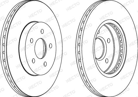 Necto WN1144 - Kočioni disk www.molydon.hr