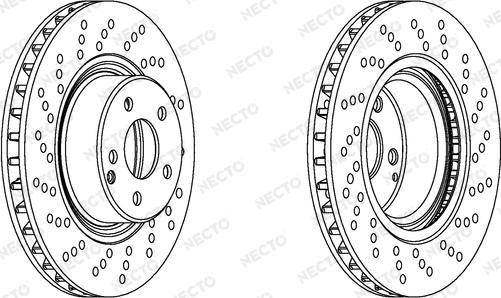 Necto WN1142 - Kočioni disk www.molydon.hr