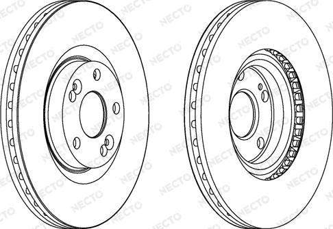 Necto WN1158 - Kočioni disk www.molydon.hr