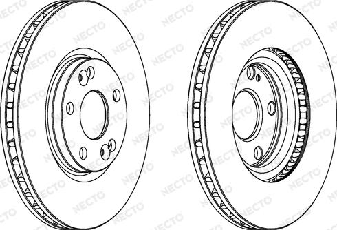 Necto WN1161 - Kočioni disk www.molydon.hr