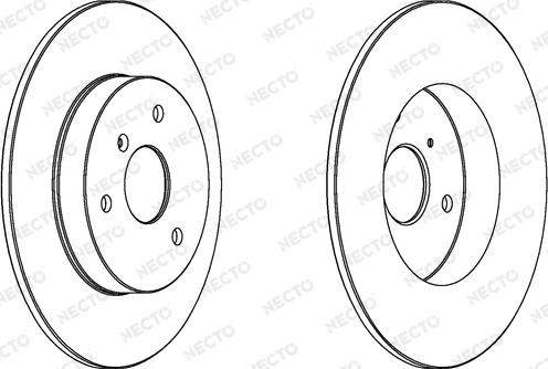 Necto WN1126 - Kočioni disk www.molydon.hr