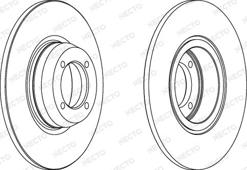 Necto WN184 - Kočioni disk www.molydon.hr