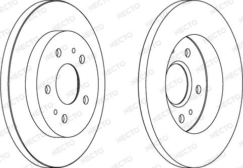 Necto WN1351 - Kočioni disk www.molydon.hr