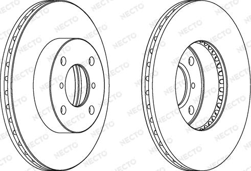 Necto WN1358 - Kočioni disk www.molydon.hr