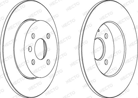 Necto WN1319 - Kočioni disk www.molydon.hr