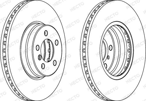 Necto WN1389 - Kočioni disk www.molydon.hr