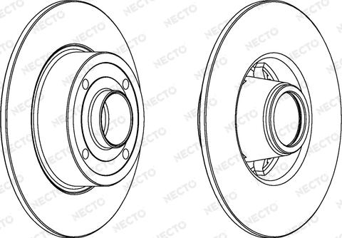 Necto WN1339 - Kočioni disk www.molydon.hr