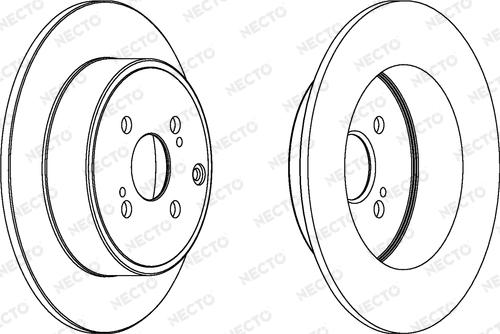 Necto WN1376 - Kočioni disk www.molydon.hr