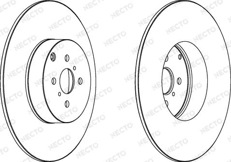 Necto WN1372 - Kočioni disk www.molydon.hr