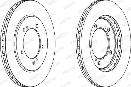 Necto WN1293 - Kočioni disk www.molydon.hr