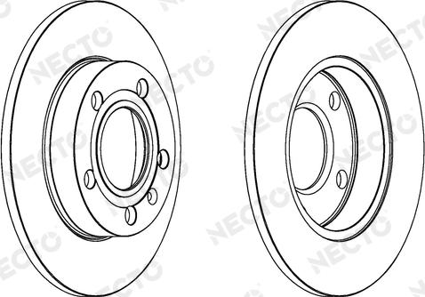 Necto WN1244 - Kočioni disk www.molydon.hr
