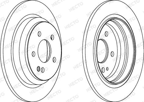 Necto WN1246 - Kočioni disk www.molydon.hr