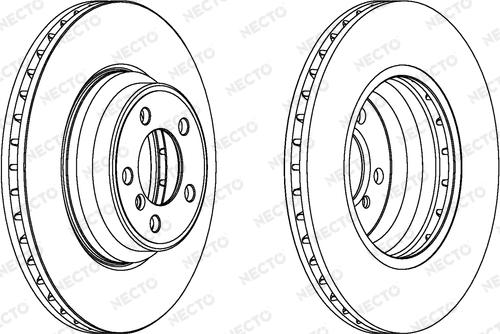 Necto WN1262 - Kočioni disk www.molydon.hr