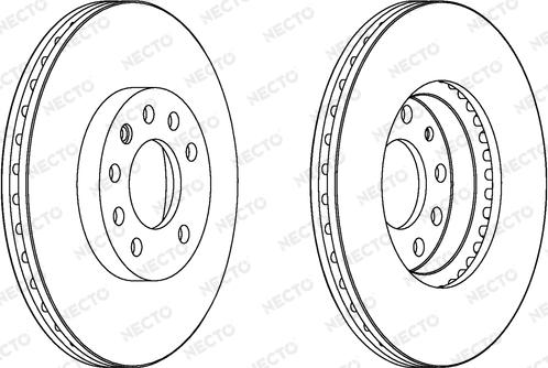 Necto WN1218 - Kočioni disk www.molydon.hr