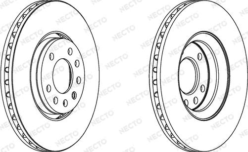 Necto WN1233 - Kočioni disk www.molydon.hr